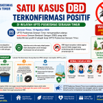 Satu Kasus DBD Terkonfirmasi Positif di Wilayah UPTD Puskesmas Serasan Timur